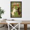 Double Chihuahua by Ryan Fowler 16-in. W x 23-in. H. Canvas Wall Art Print Framed in Black